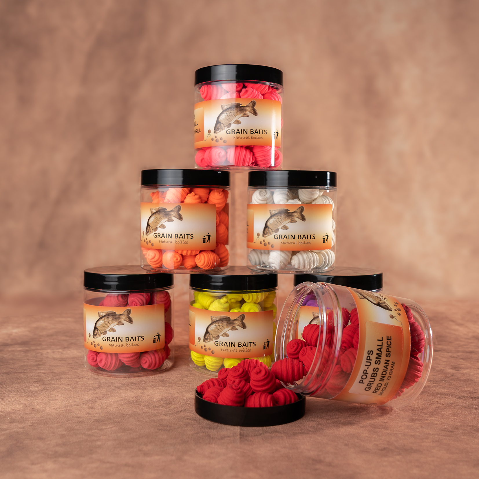 GRUBS POP-UPS-RED INDIAN SPICE