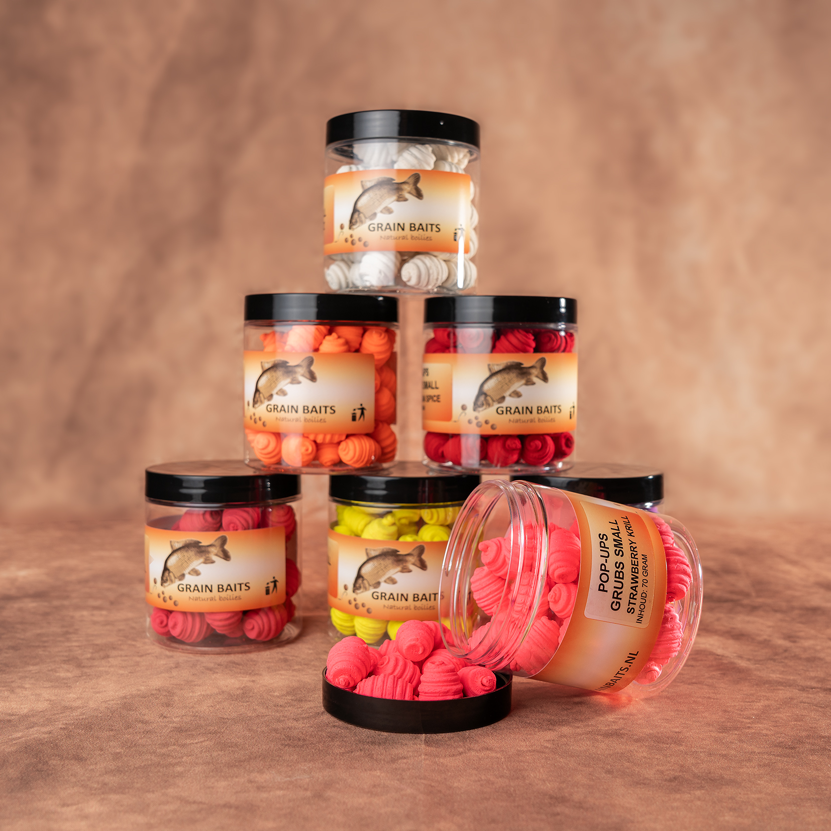 GRUBS POP-UPS-STRAWBERRY KRILL